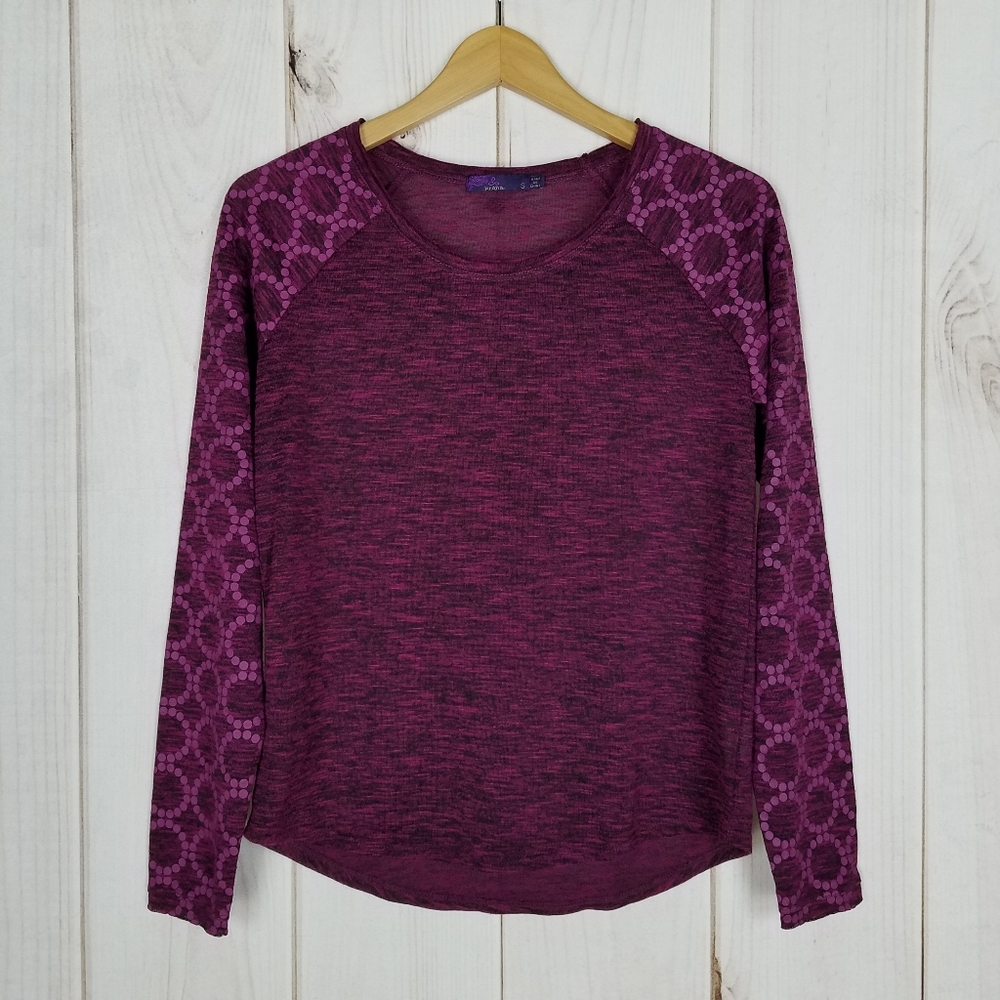 PrAna | Magneta Pink Thermal Knit Top - Small